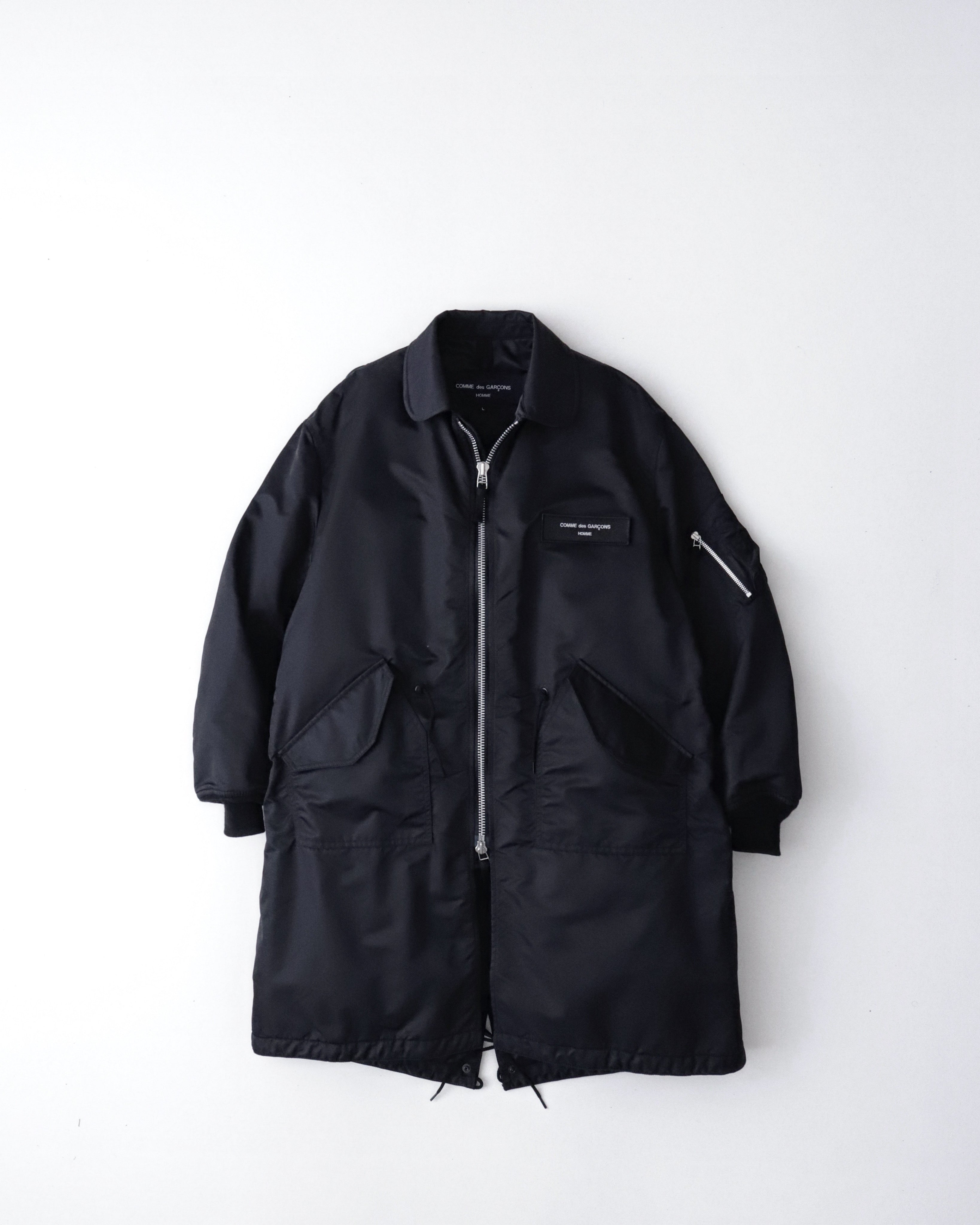 COMME des GARCONS HOMME NYLON TWILL COAT – NCNR ONLINE STORE