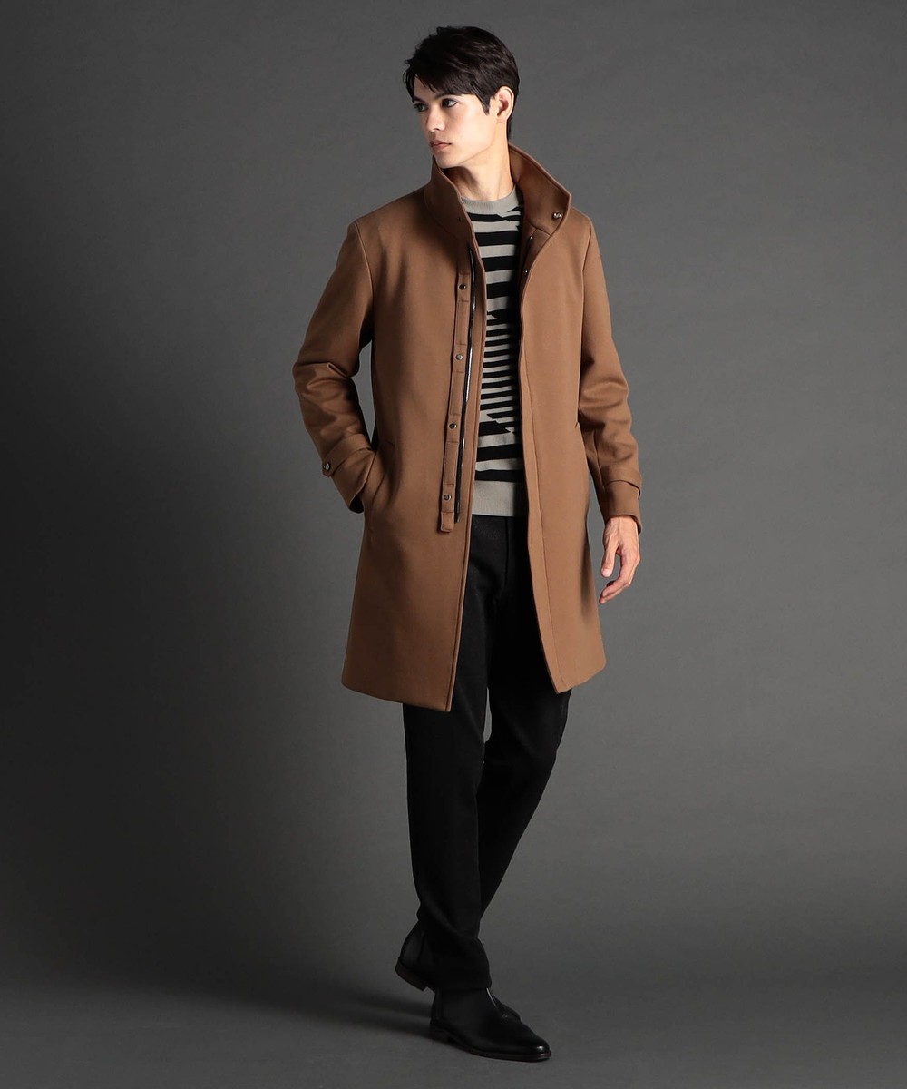 ダウンファブリック スタンドカラーコート｜コート｜ニコル公式通販