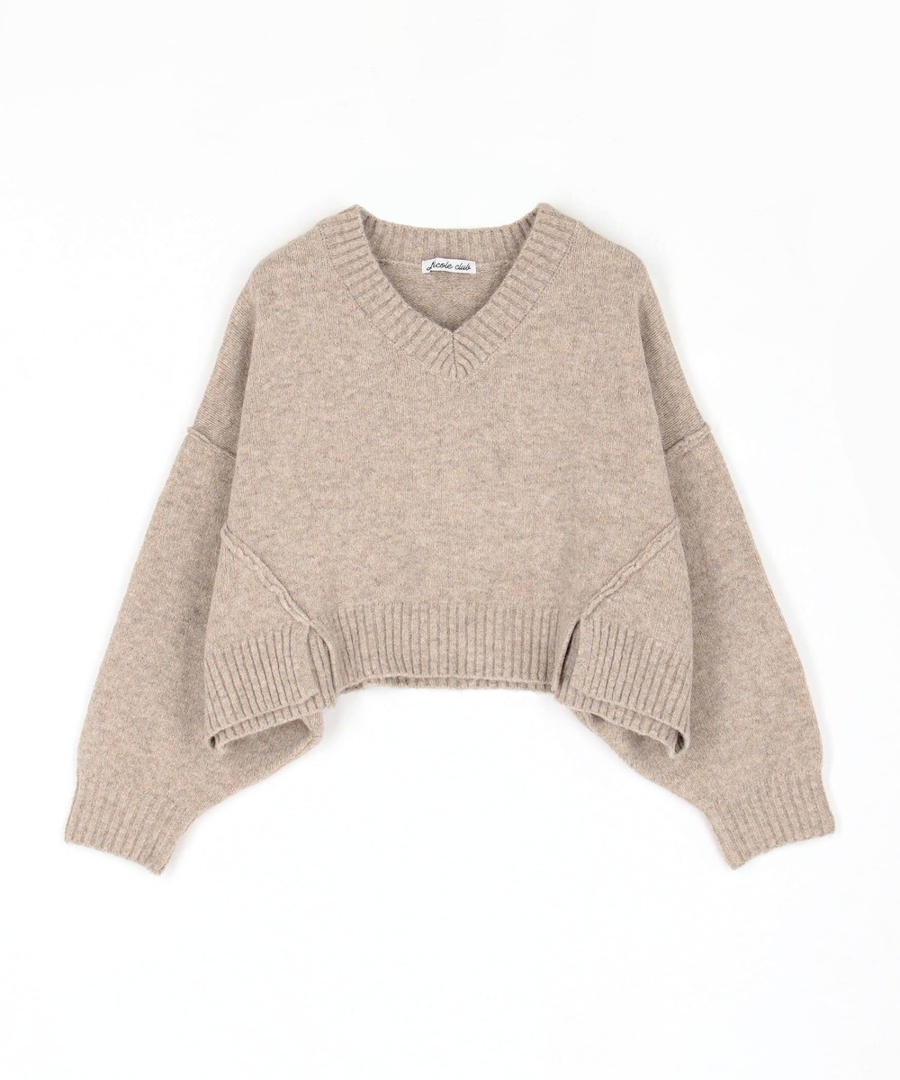 Vネックニットプルオーバー｜プルオーバー｜ニコル公式通販サイト