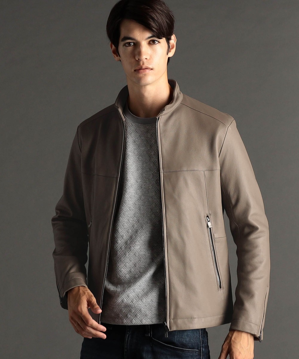 ex/tra】ラムレザー ライダースブルゾン｜ジャケット/ブルゾン｜ニコル