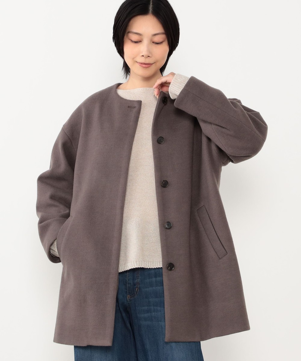 WALDO】ノーカラーコクーンコート｜その他コート｜ニコル公式通販