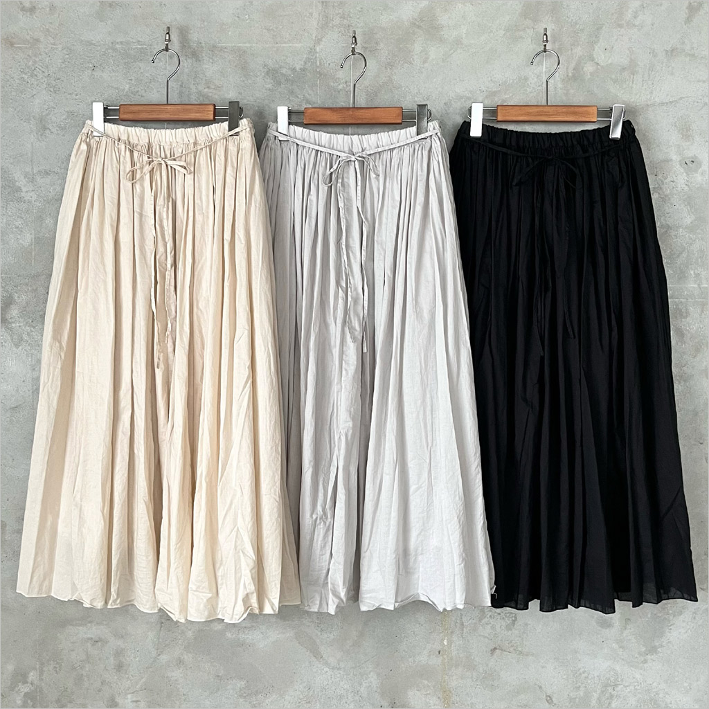 FRANCESCA AMAM LABEL [フランチェスカ アマン ラベル] ギャザーロング