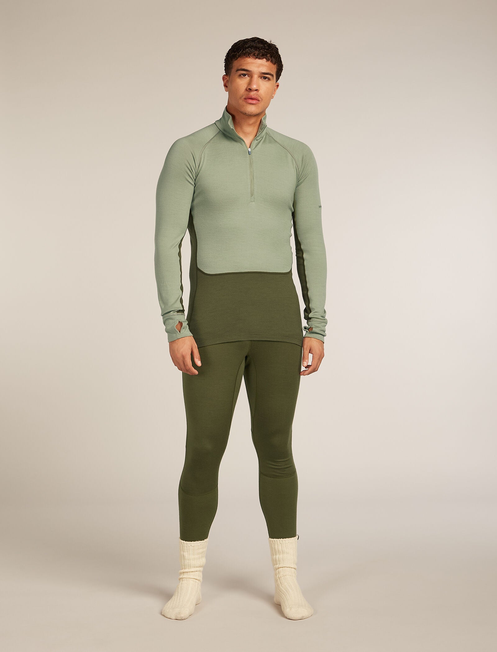 Men's Merino 260 ZoneKnit™ Long Sleeve Half Zip Thermal Top