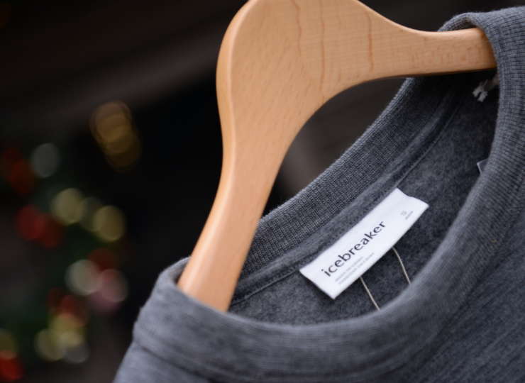 アイスブレーカー ICEBREAKER リアルフリース ロングスリーブ クルー