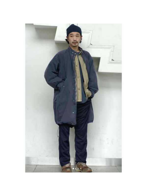 nonnative（ノンネイティブ）TROOPER COAT COTTON TYPEWRITER SULFUR