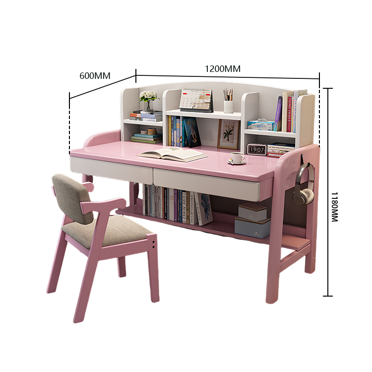 勉強机,デスク,学習デスク,昇降デスク,作業用,子供用,無垢材,収納棚