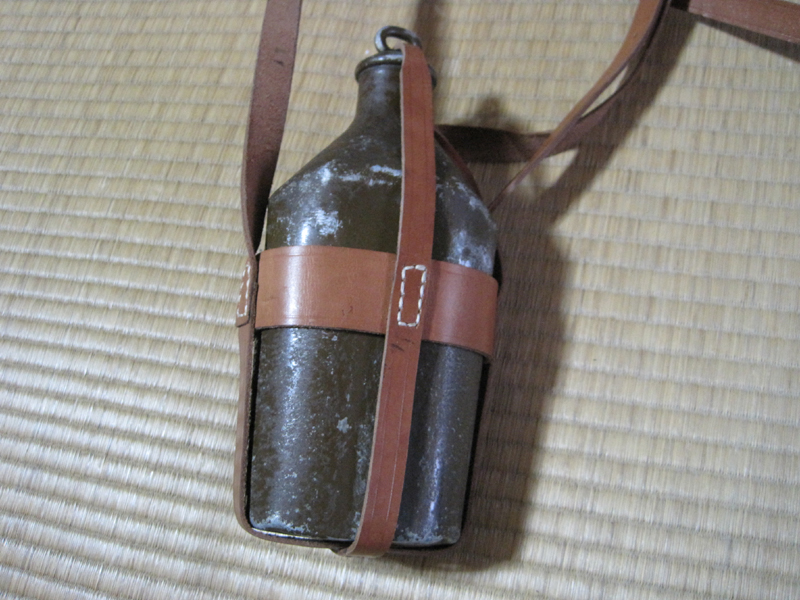 日本陸軍 明治三十一年制水筒 (実物再生品)│ナナシノミコト