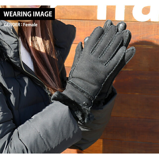 アグ 手袋 レディース ブランド UGG SHEEPSKIN SEAMED GLOVE Mサイズ