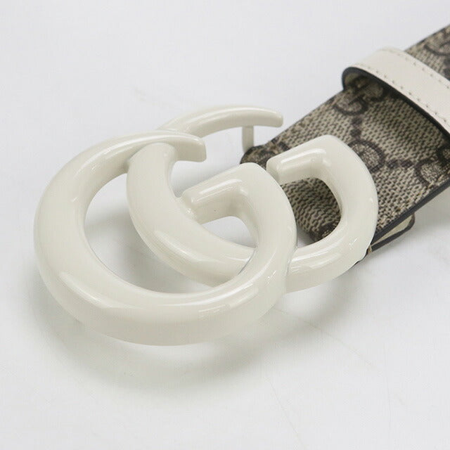 中古 グッチ ベルト レディース ブランド GUCCI ダブルG ワイド 400593