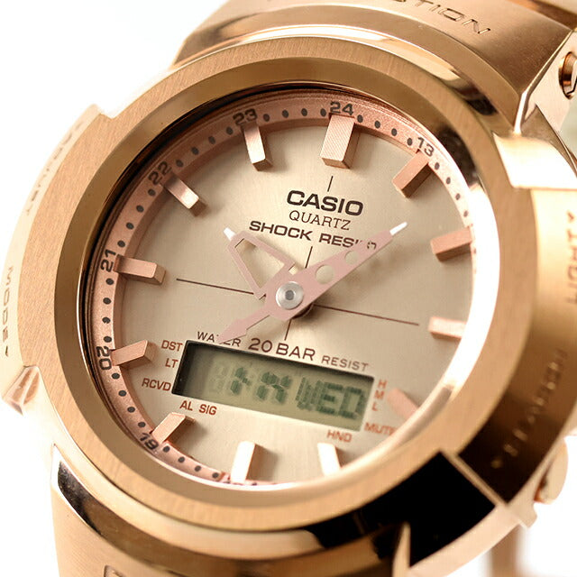 中古 カシオ CASIO Gショック G-SHOCK フルメタル AWM-500 電波