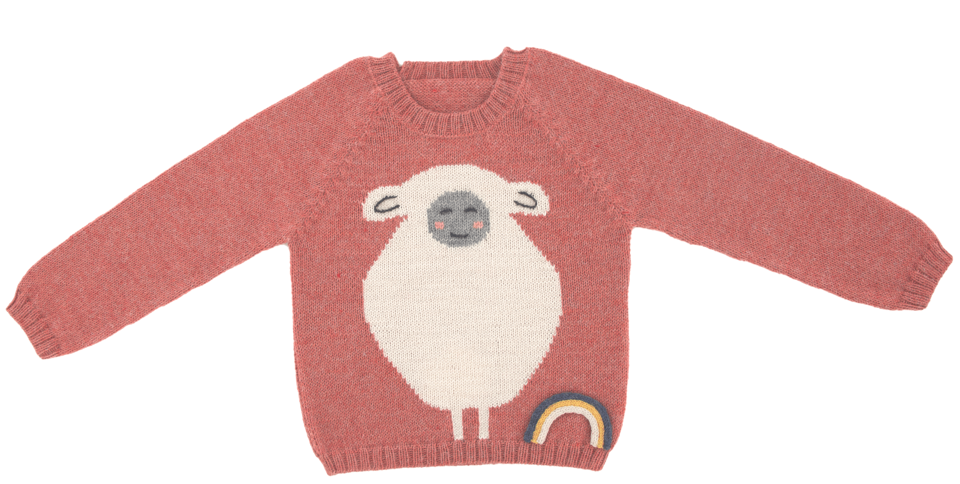 NW428 Pink Sheep Sweater – NANAY KIDS