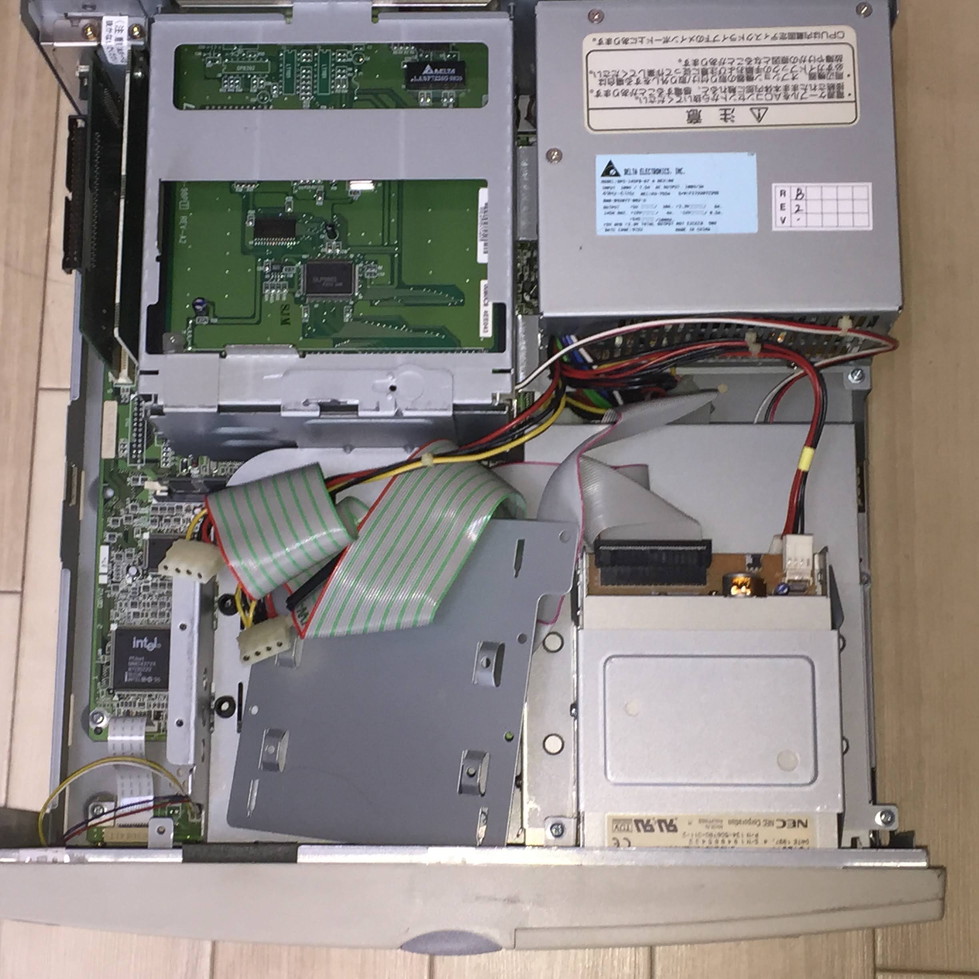 メンテナンス済】PC-9821As3 ファイルベイモデル メンテナンス済】PC