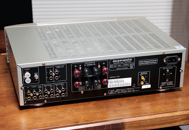 入門にオススメ！marantz PM7003 プリメインアンプ