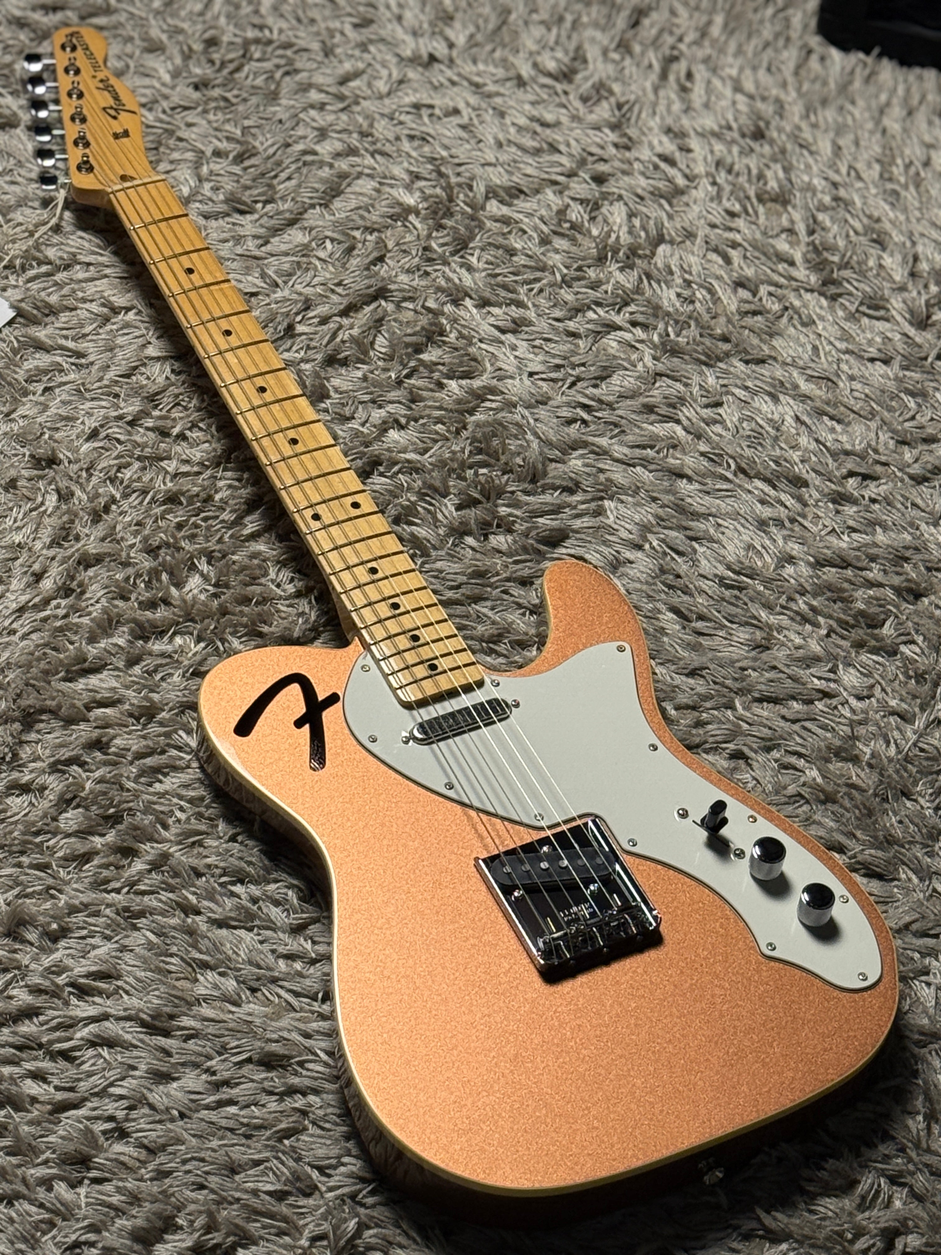 Fender Japan Limited Edition F Hole Telecaster Thinline with Maple