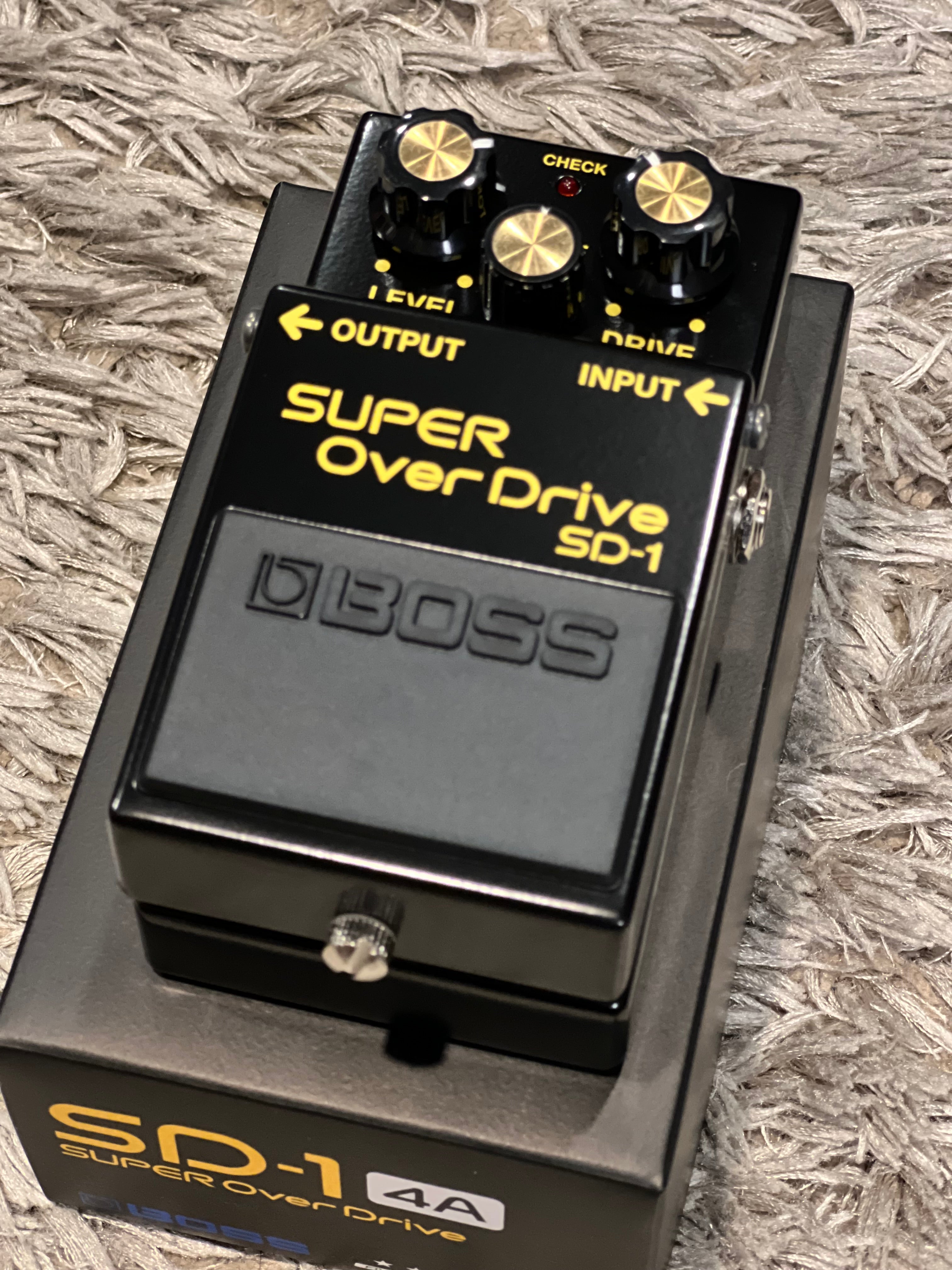 Boss SD-1-4A 40th Anniversary Super Overdrive Pedal – nafiriguitar.com