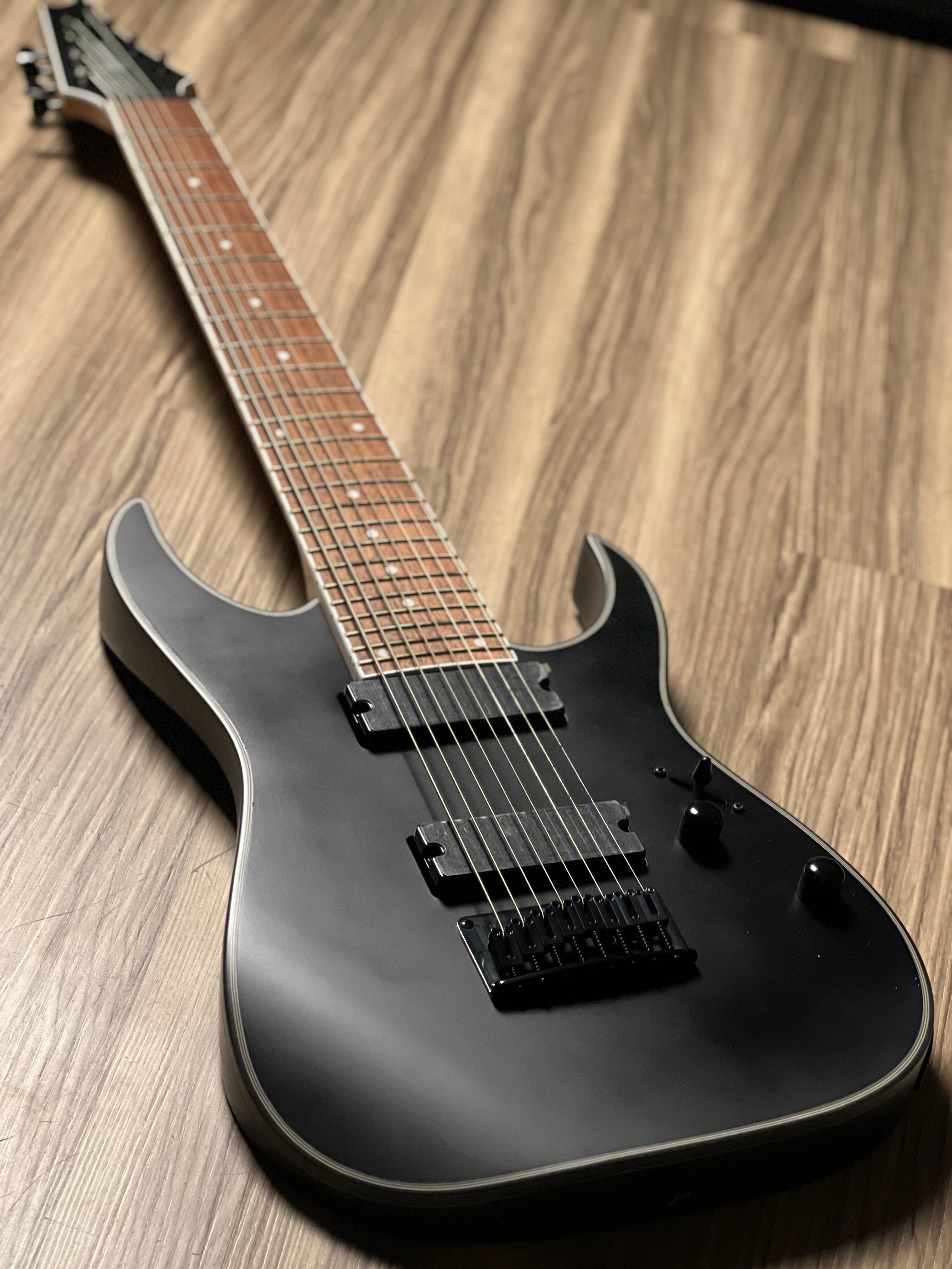 Ibanez RG8EX-BKF 8-String in Black Flat – nafiriguitar.com