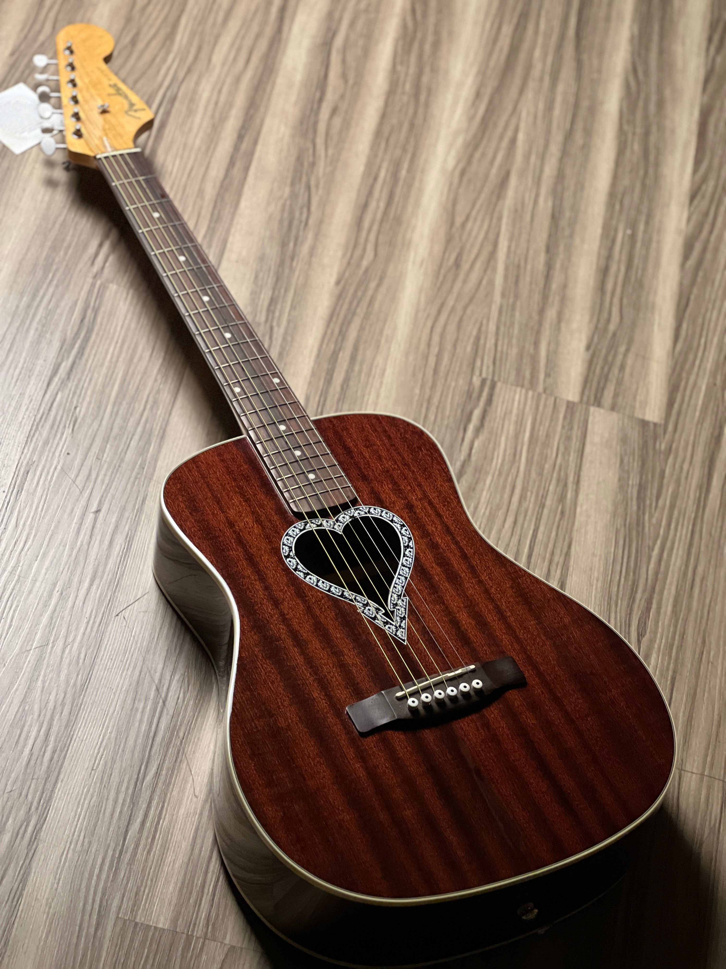 Fender Alkaline Trio Malibu Mahogany in Natural – nafiriguitar.com