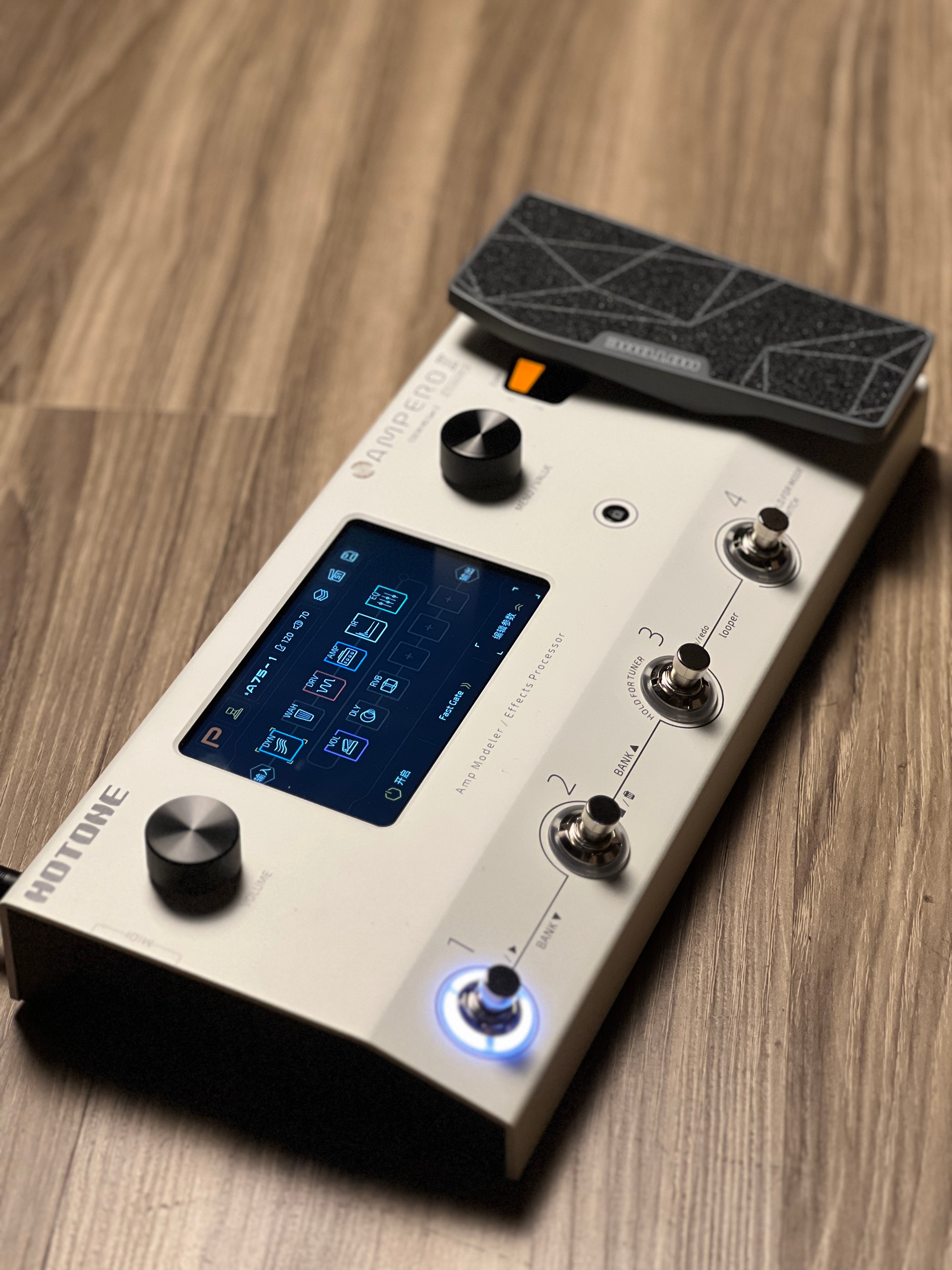 Hotone Ampero II MP-350 Multi Effects Guitar Pedal (Chinese