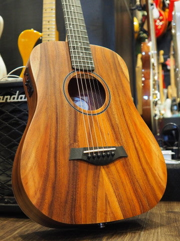 Taylor Baby Taylor-e Koa Acoustic Guitar w/Bag – nafiriguitar.com