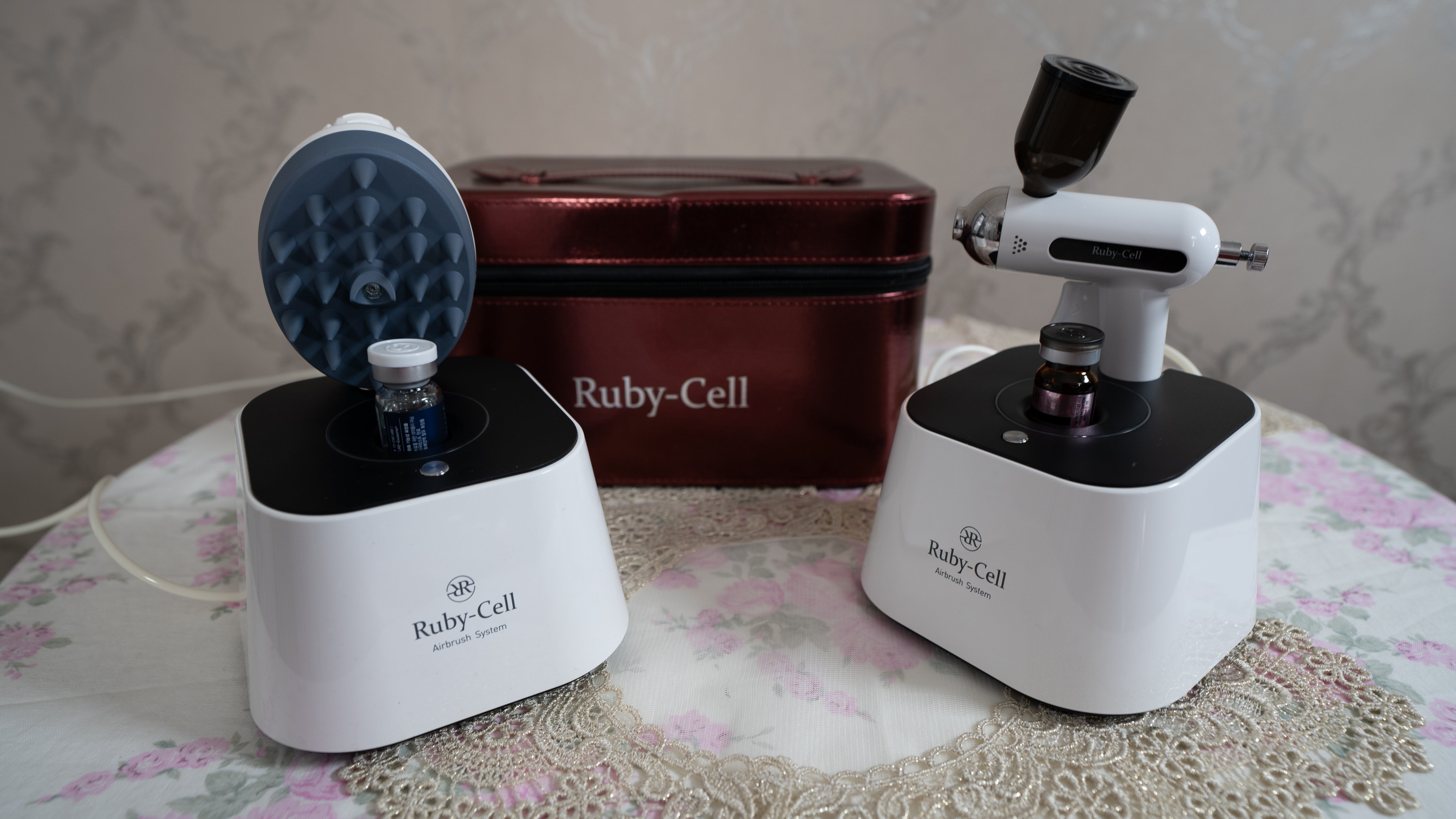 Ruby-Cell Airbrush System (Tabletop) – Antiaging Skincare Shop