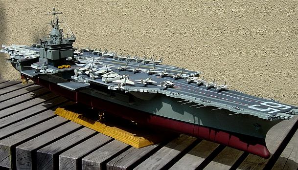 USS原子力航空母艦 有井製作所 エンタープライズ 1/400 USS Enterprise