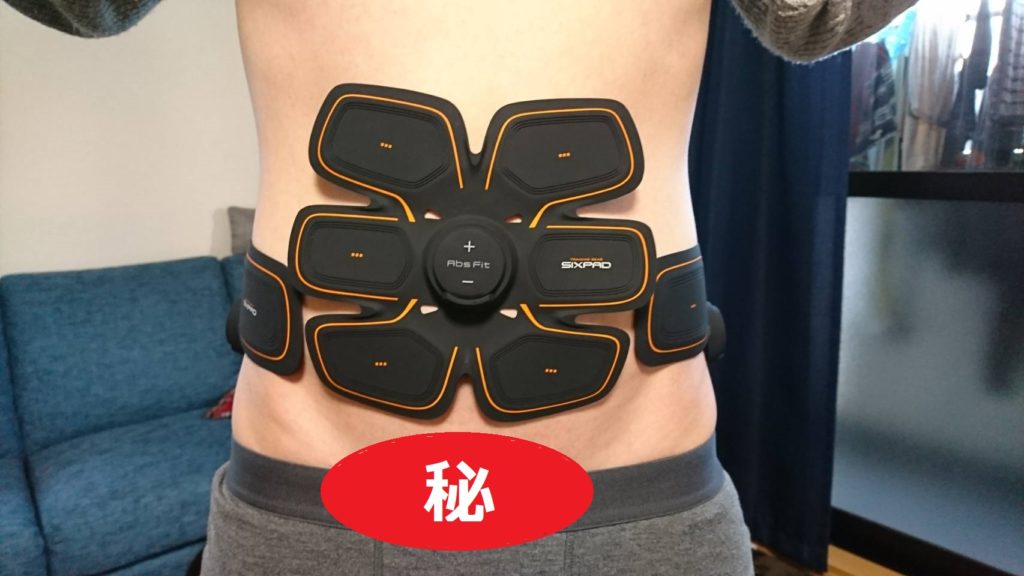 シックスパッド】アブズフィット・ボディフィットを買ってみた。口コミ