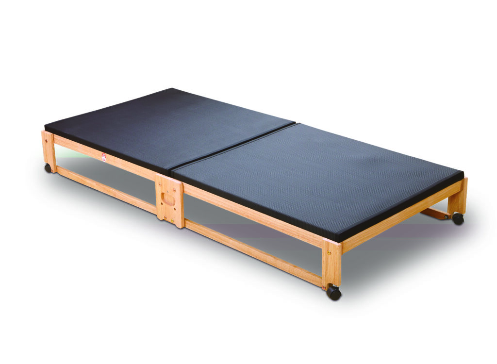 NK-2712］炭入り折りたたみベッド畳ロータイプ シングル［ヘッド無し