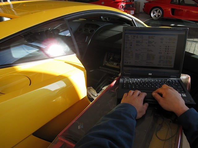 ランボルギーニ ガヤルド マイスターチェック・eギヤ ミッション