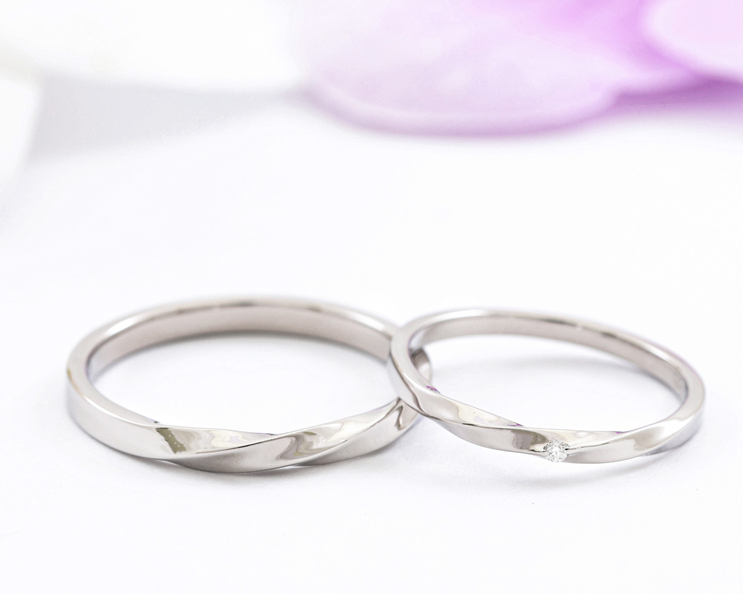 ピュアライン・ネオ | 大阪・心斎橋のダイヤ入り結婚指輪がお安い 仲庭