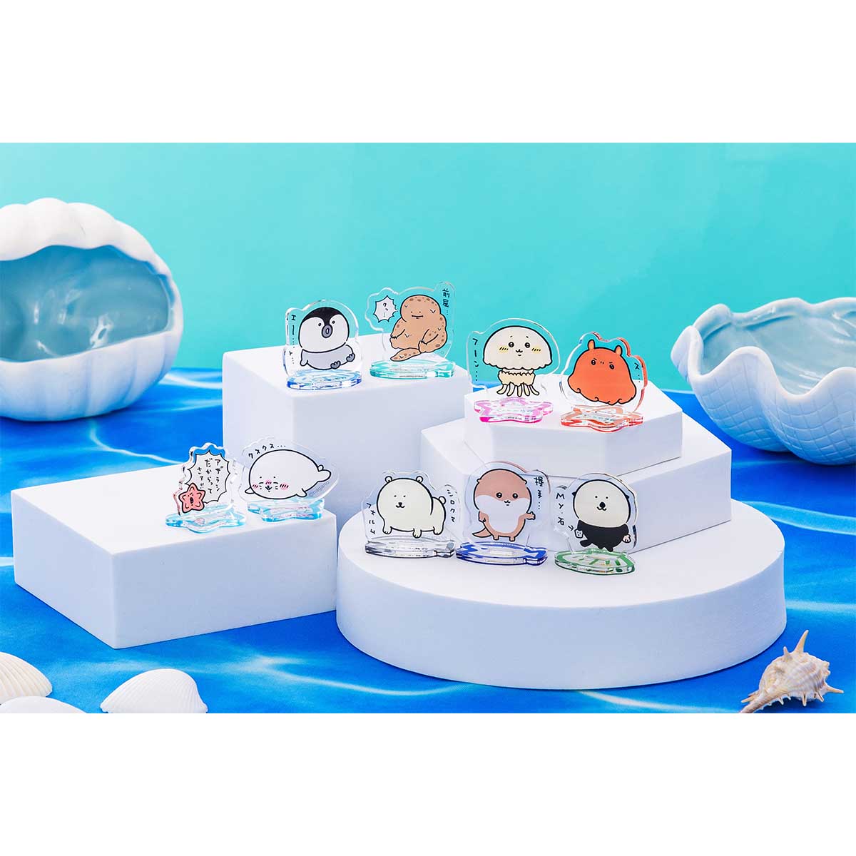 ナガノキャラクターズ ナガノの水族館 トレーディングアクリルスタンド