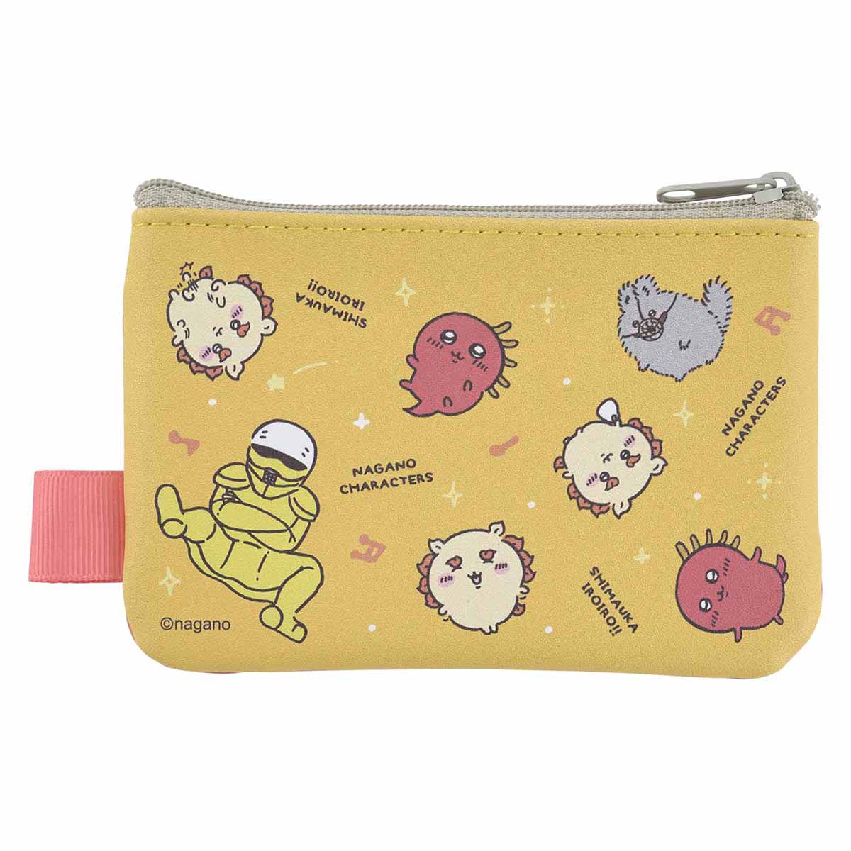 ナガノキャラクターズ 2個セットポーチ（オレンジ×イエロー） | ナガノ