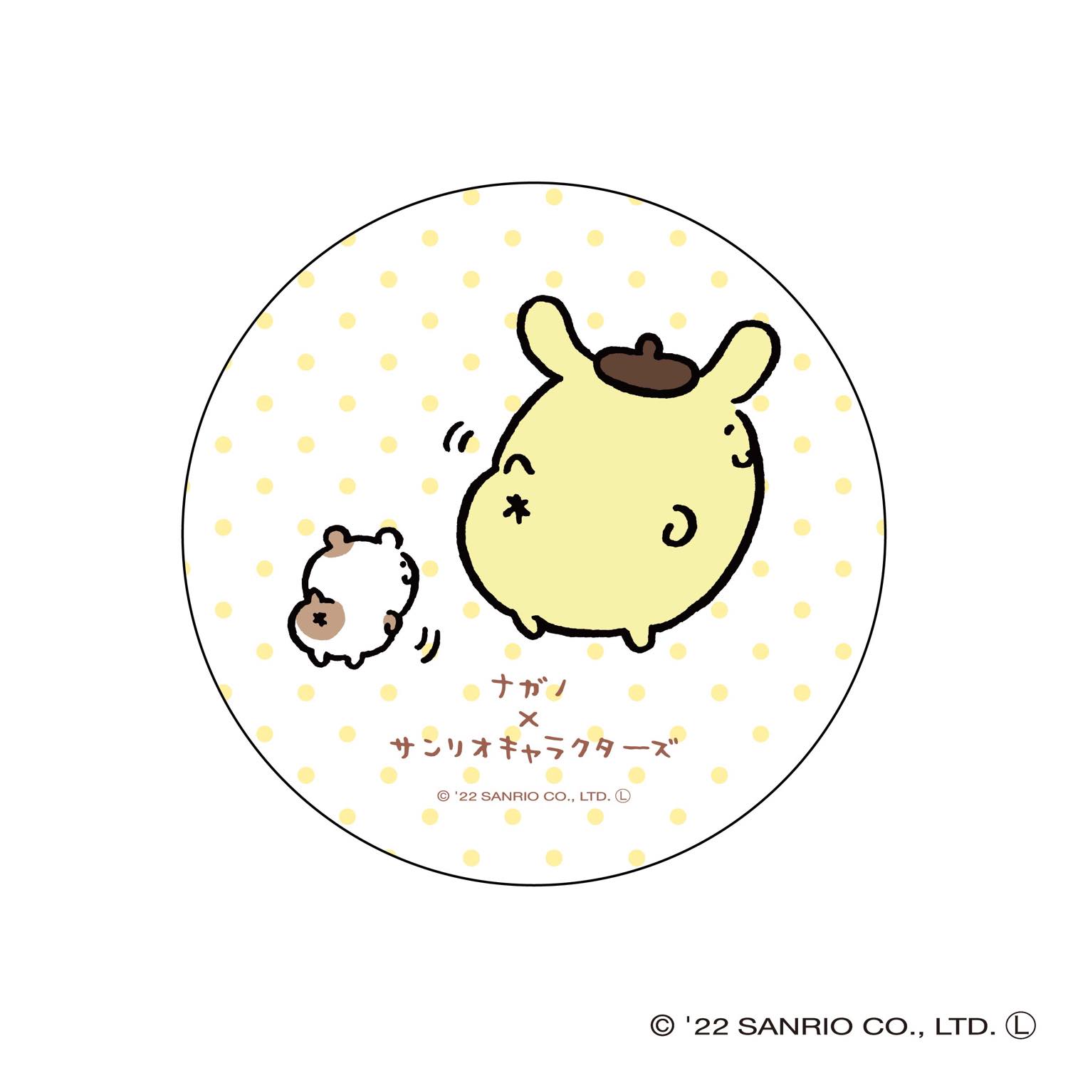 ナガノ×サンリオキャラクターズ 吸水コースター（ポムポムプリン