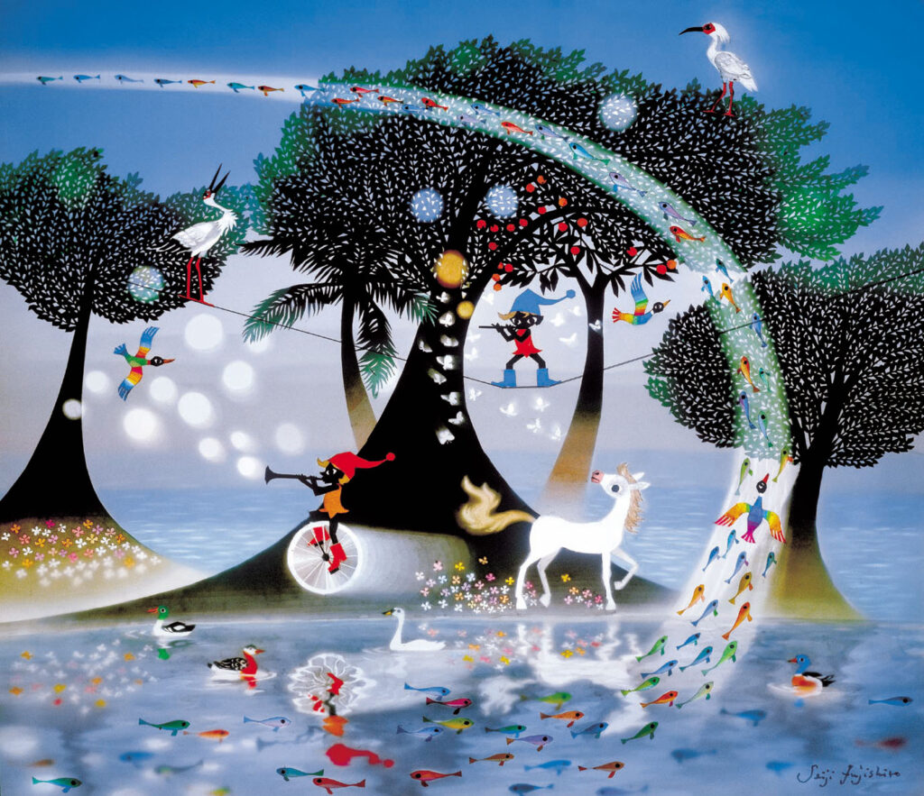 祝百寿 光と影のファンタジー 藤城清治 版画展 | 長崎浜屋