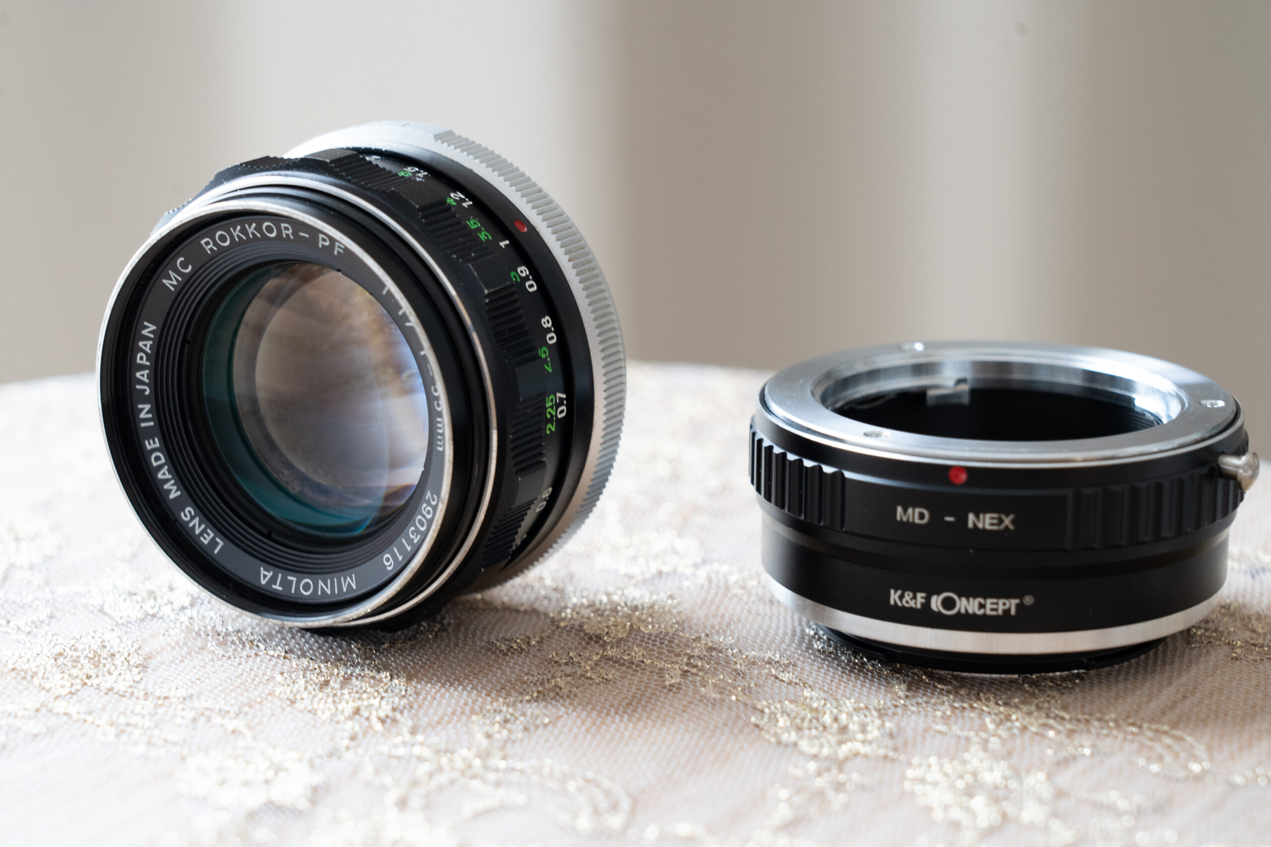 コスパの良いオールドレンズMINOLTA MC ROKKOR-PF 55mm F1.7をレビュー