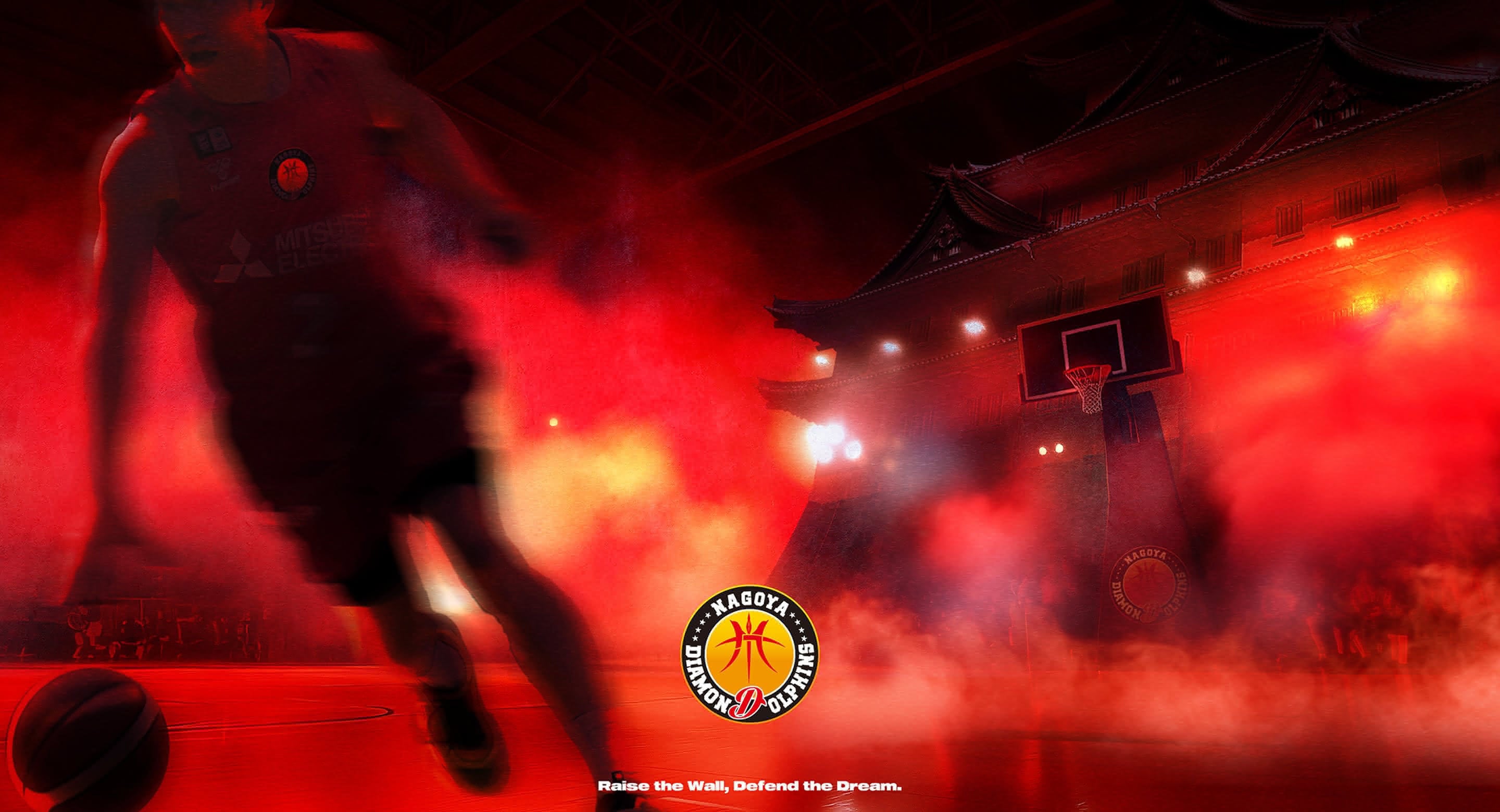 RAISE THE RED | 名古屋ダイヤモンドドルフィンズ