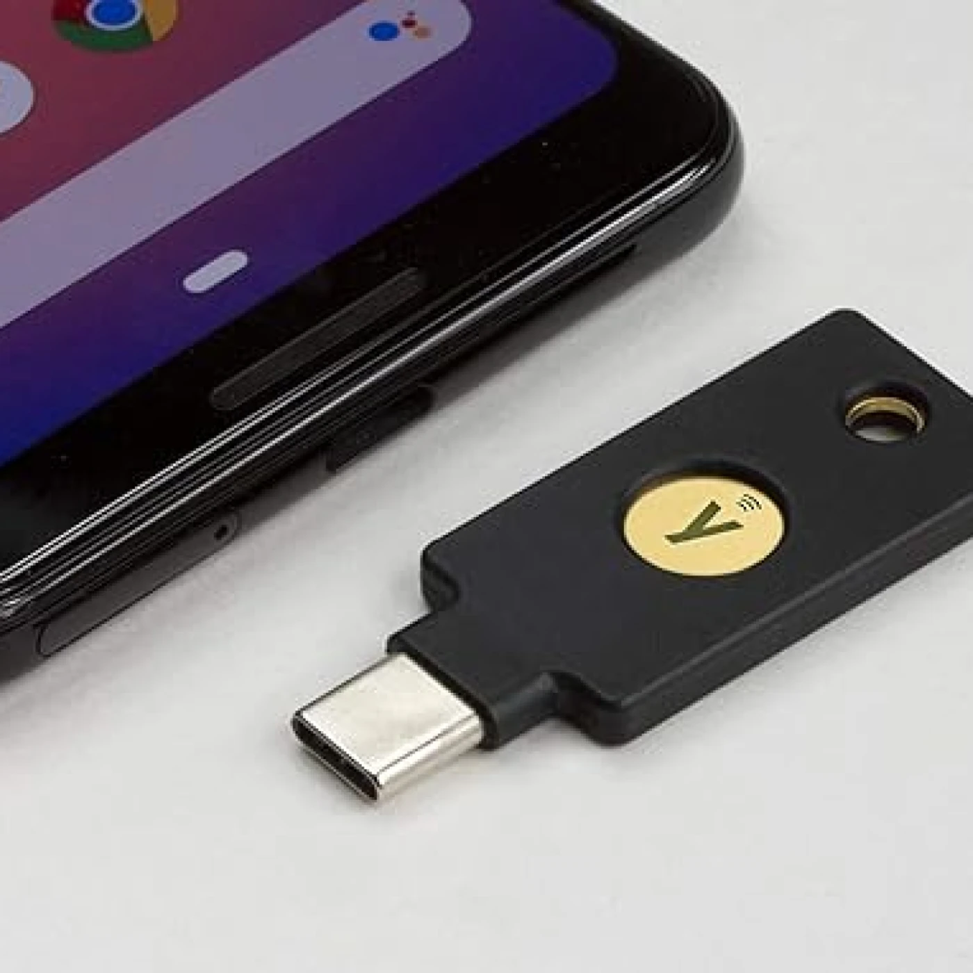 YubiKey 5C NFC USB-C is an authenticator, hardware security key