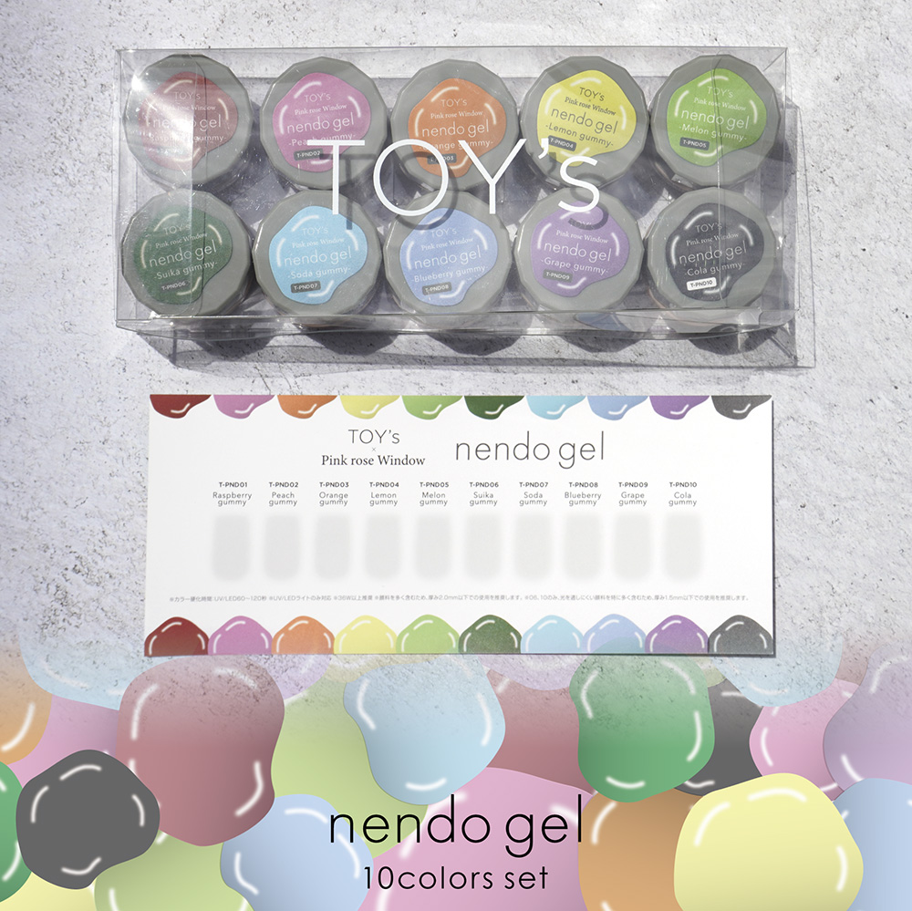 TOY's 粘土ジェル2色セット クリア コーラ 2点 TOY's 粘土ジェル2色