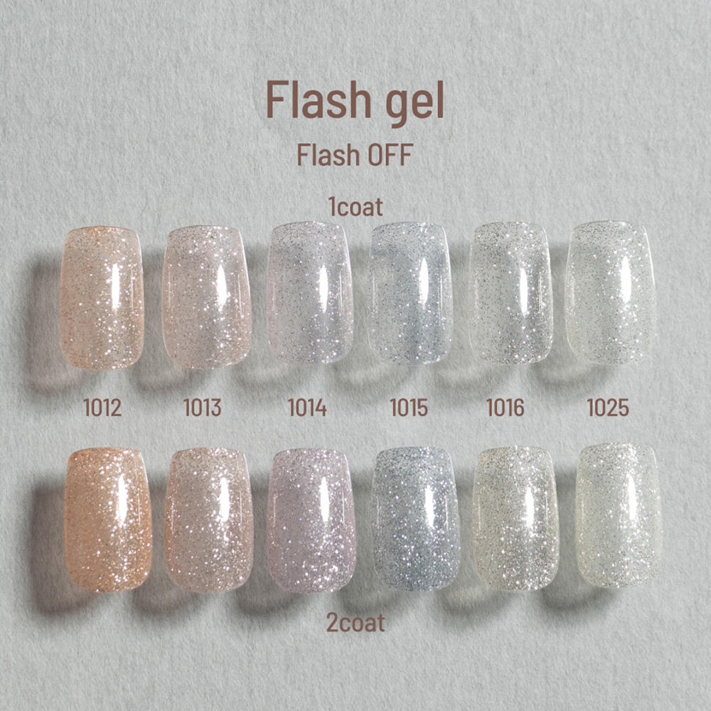 エメナ フラッシュジェル 8g 5色セット 1012-1016 EMENA-FL5D / NES