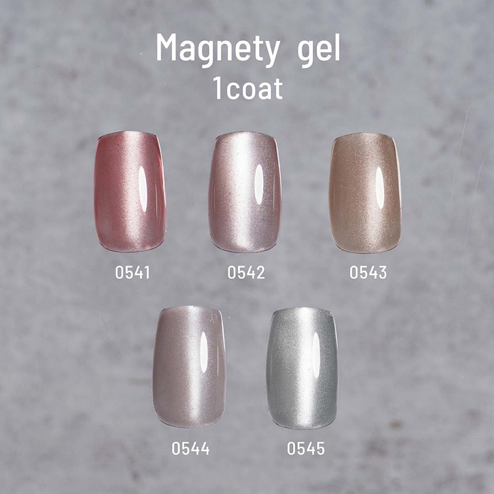 エメナ マグネティジェル 8g 5色セット 0541-0545 EMENA-MG5G / NES