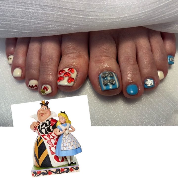 大人可愛いディズニーネイル特集】ナイトメア・ミッキー＆ミニー