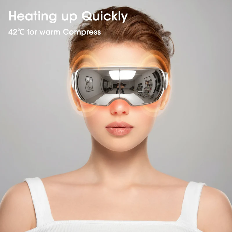 ELECTRIC COMPRESSION EYE MASSAGER WITH MUSIC MODE - NaipoStore