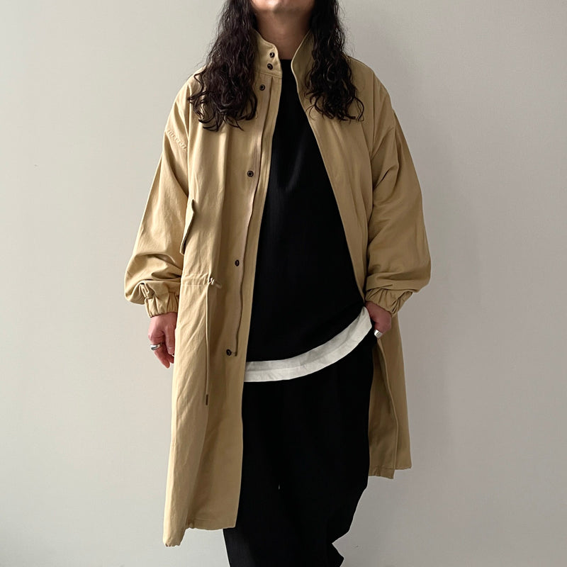 vintage like military mods coat M-65 / beige（ビンテージライク