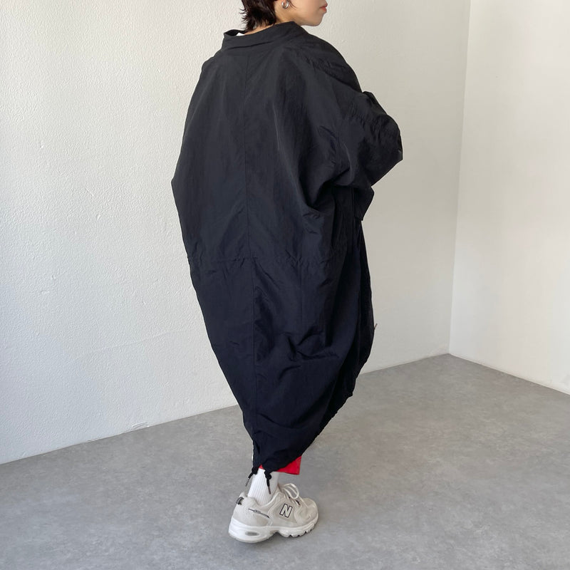 loose silhouette military mods coat / black（ルーズシルエット