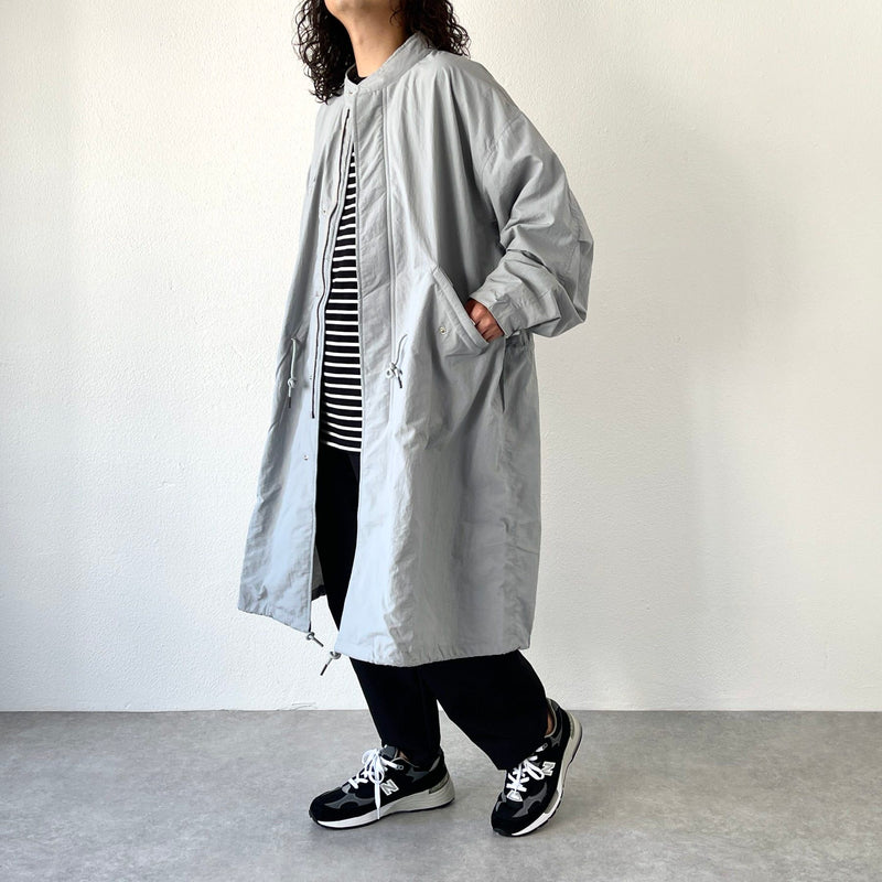 loose silhouette military mods coat / gray（ルーズシルエット