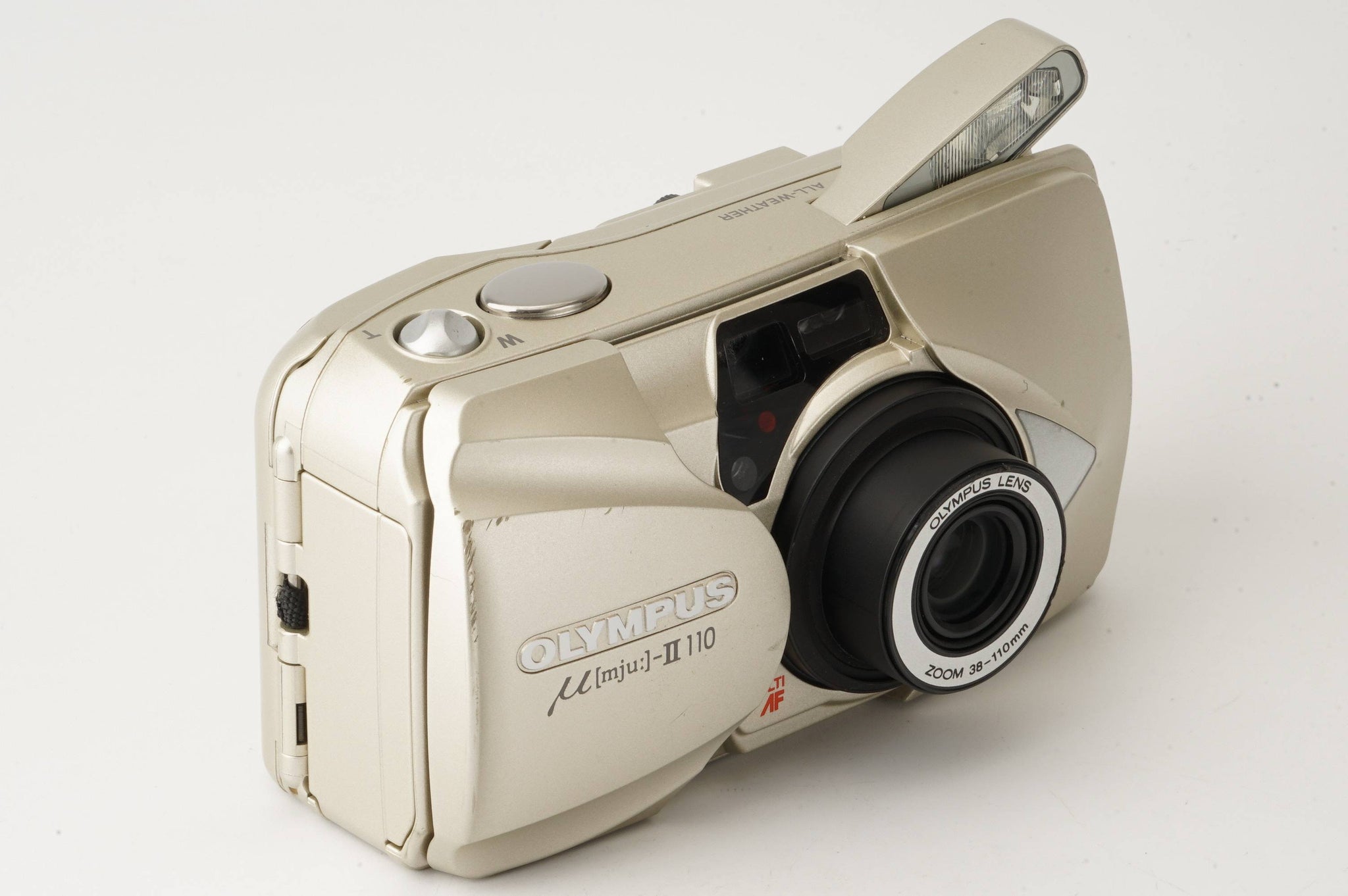 簡易動作確認】OLYMPUS μ[mju:]-II コンパクトフィルムカメラ 動作確認