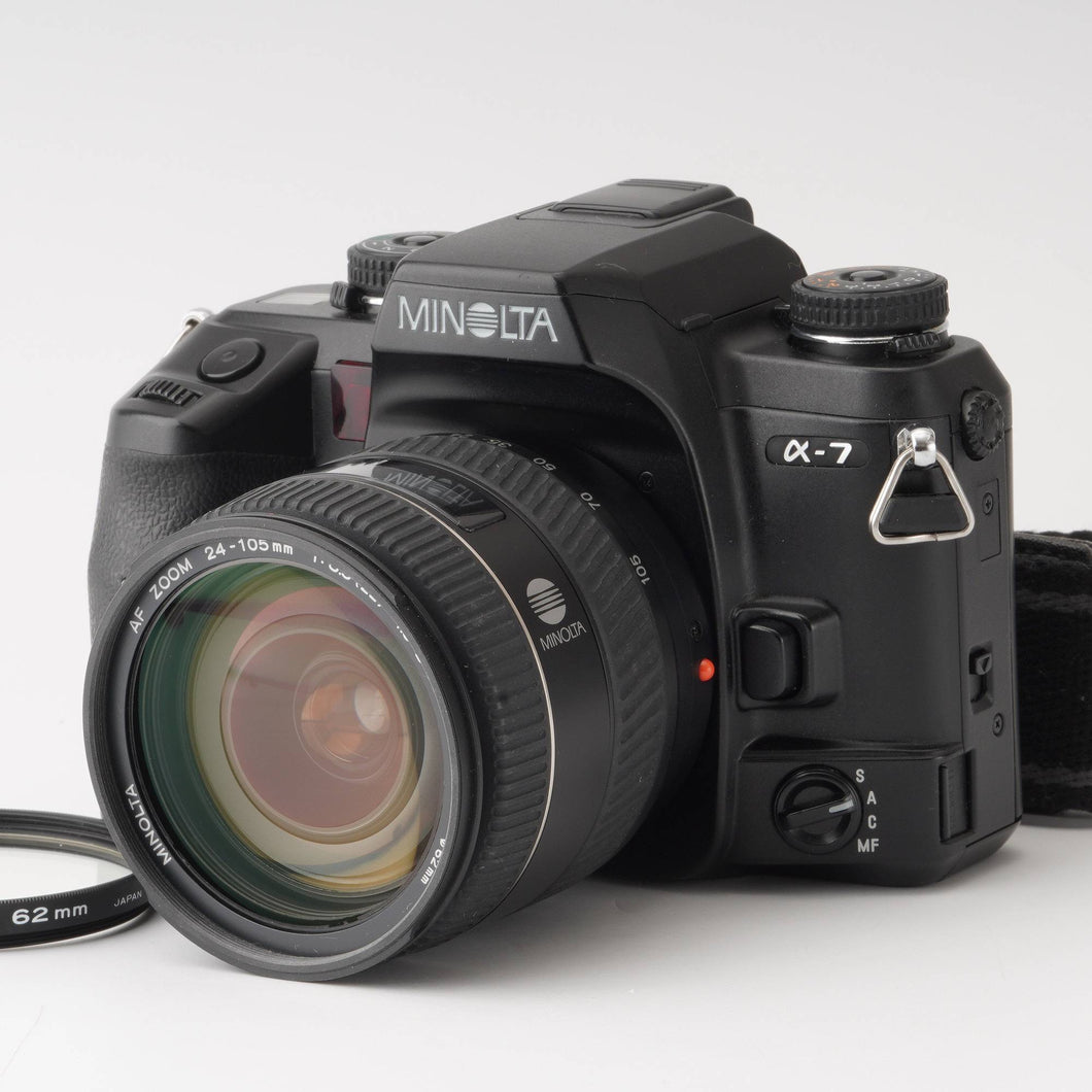 動作良好 MINOLTA ミノルタ α-7 AF 24-105mm 一眼レフ 動作良好