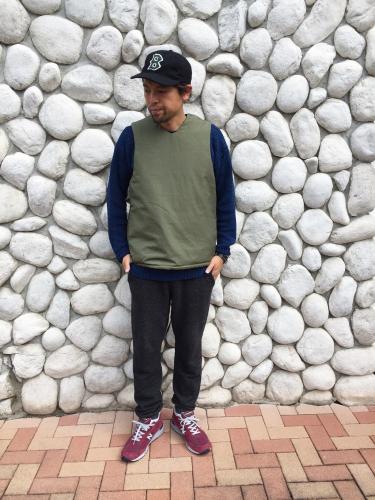 Natural/商品詳細 【MONITALY】 Reversible Insulated Vest (Vancloth)