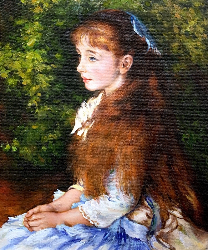 Nature & Art / イレーヌ・カーン・ダンヴェール嬢 *ルノワール模写