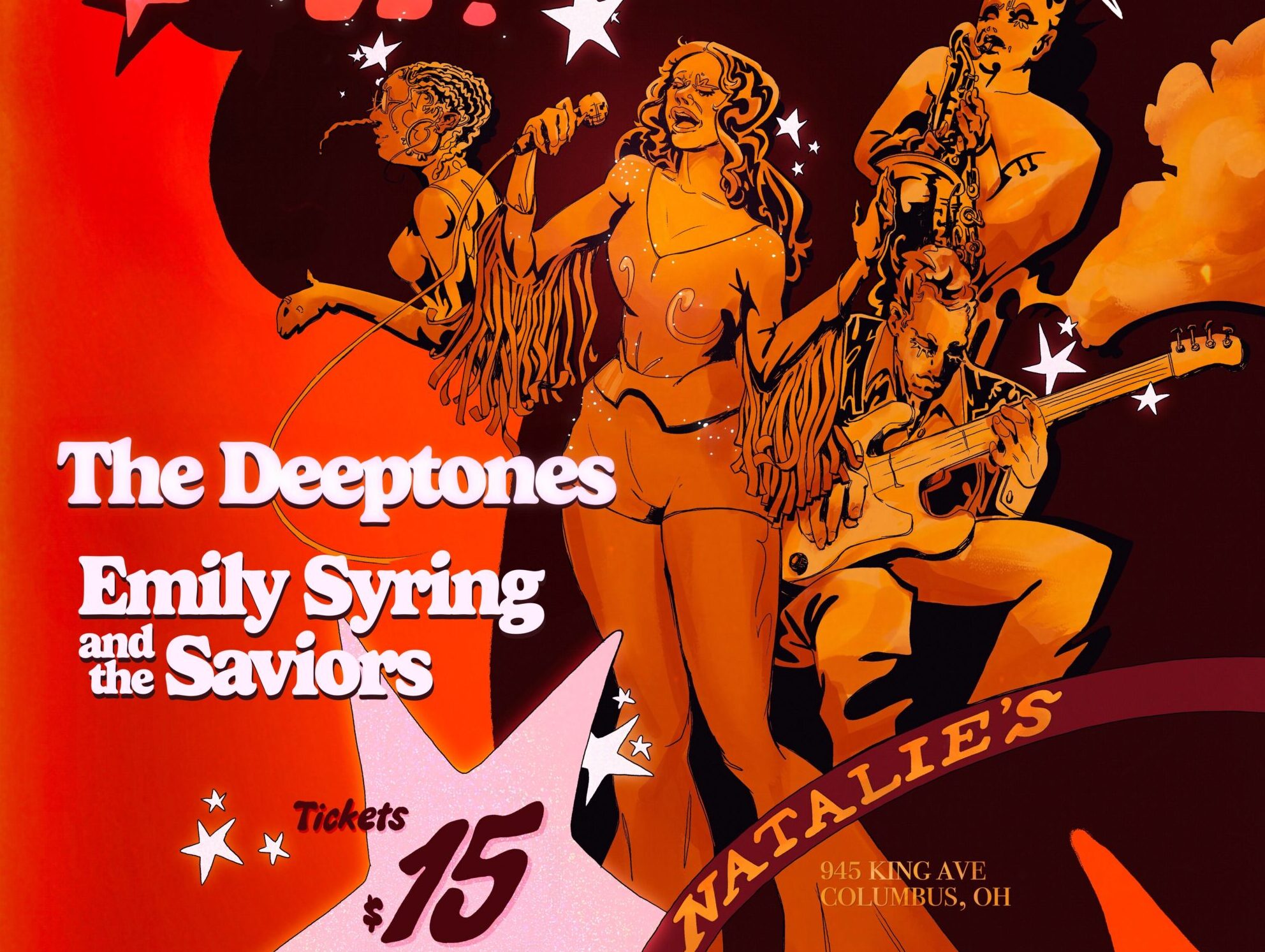 Emily Syring & The Saviors and Deeptones: Funk It Out - Natalie's