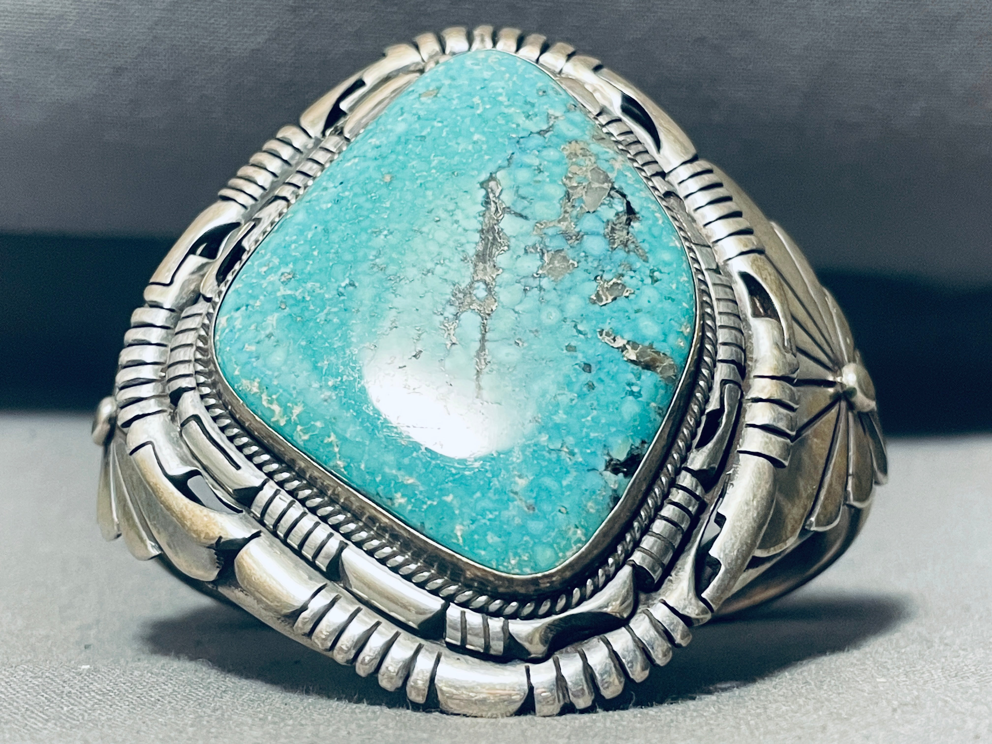 Best Al Yazzie Vintage Native American Navajo Turquoise Sterling